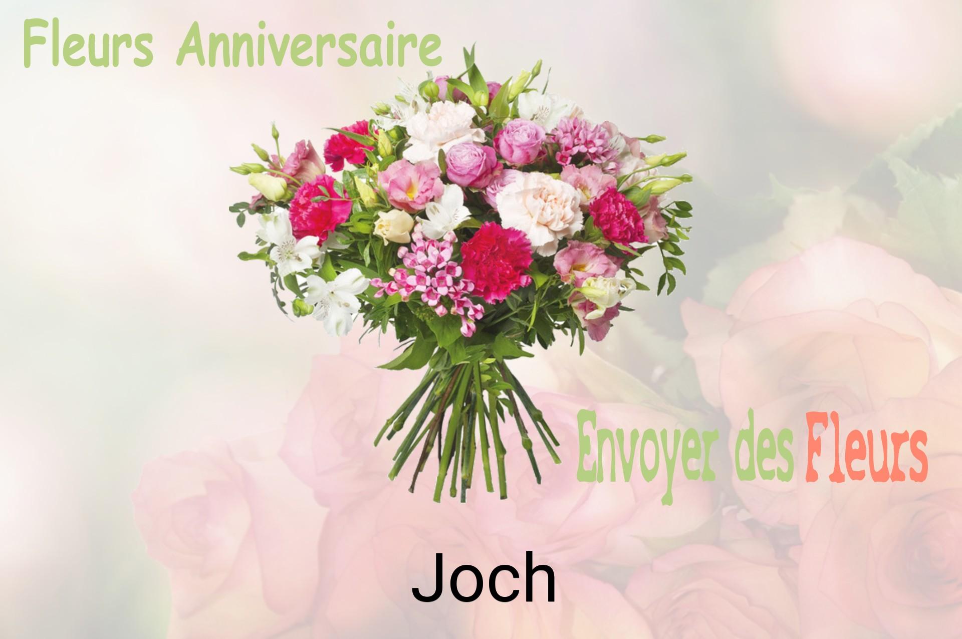 Bouquet de fleurs d’anniversaire livré à Joch