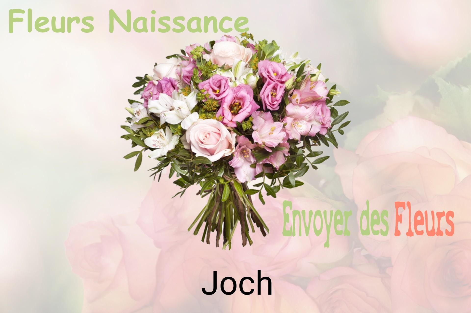 Bouquet de fleurs de naissance livré à Joch